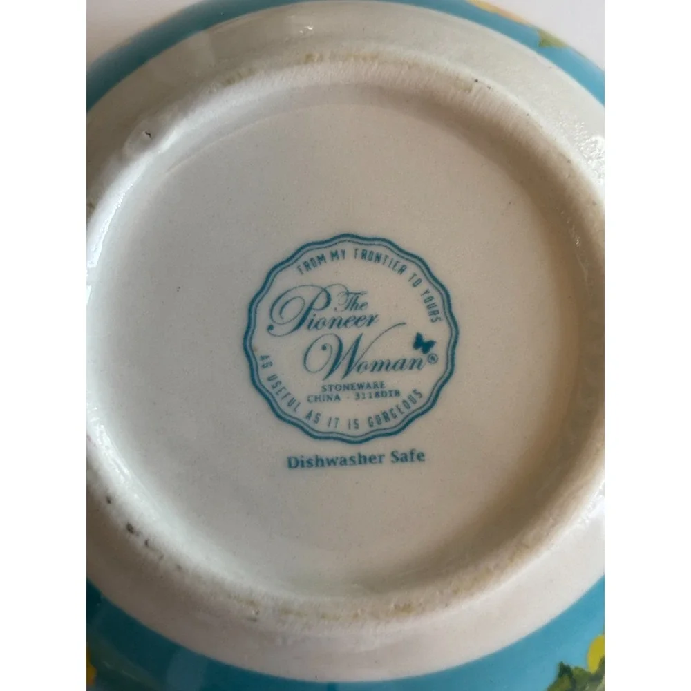 Pioneer Woman Nesting Measuring Cups Bowls Floral Pattern 4 Piece